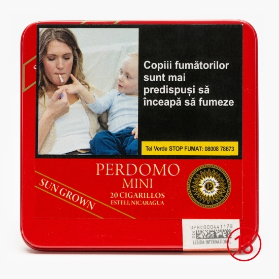 Țigări de foi Sun Grown Minicigarillos 20s