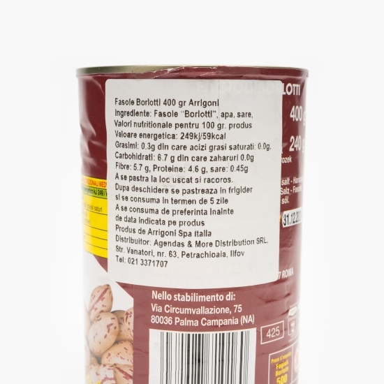 Fasole Borlotti 400g