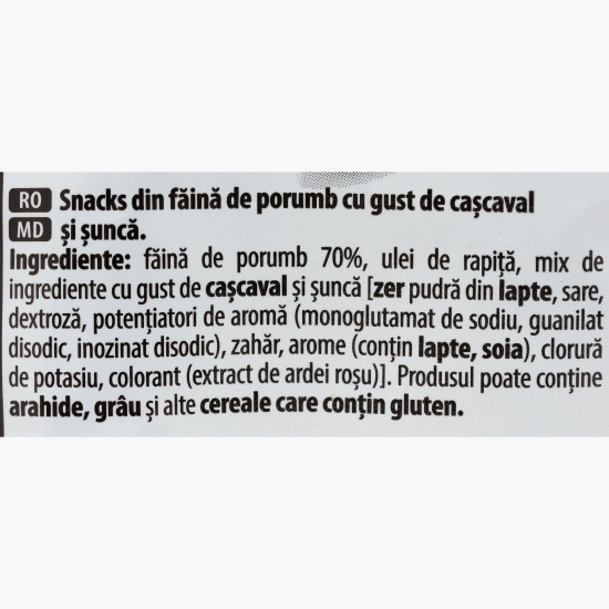 Pufuleți cu gust de cașcaval și șuncă 60g