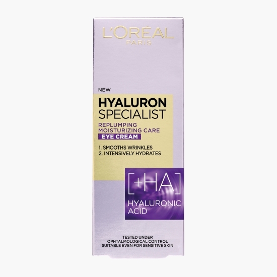 Cremă de ochi anti-rid hidratantă Hyaluron Specialist 15ml