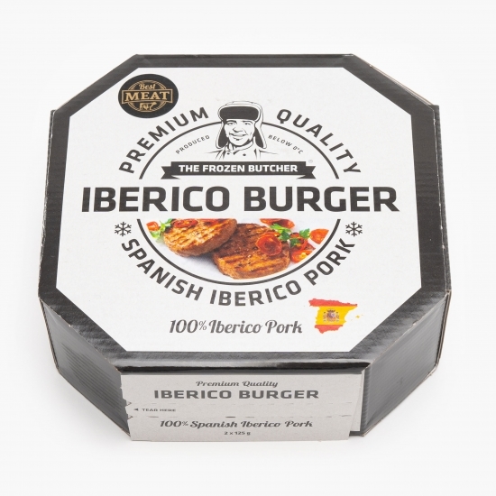 Burger de porc iberic 2x125g