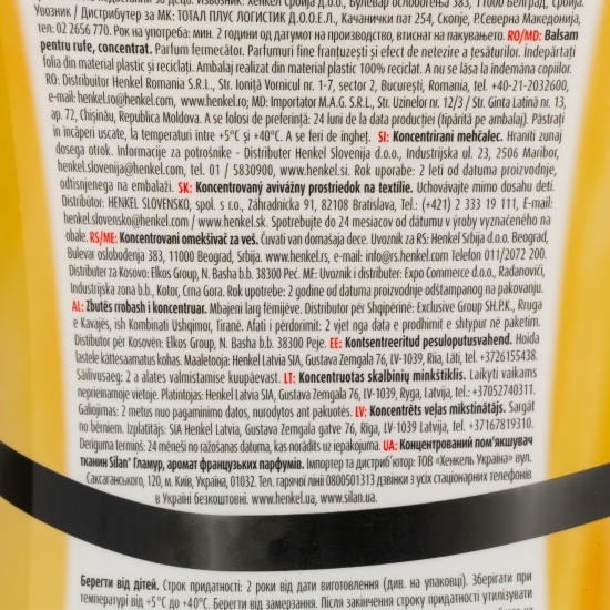 Balsam de rufe concentrat Supreme 48 spălări 1.2l