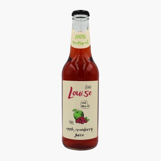 Suc natural de măr și merișoare 0.275l