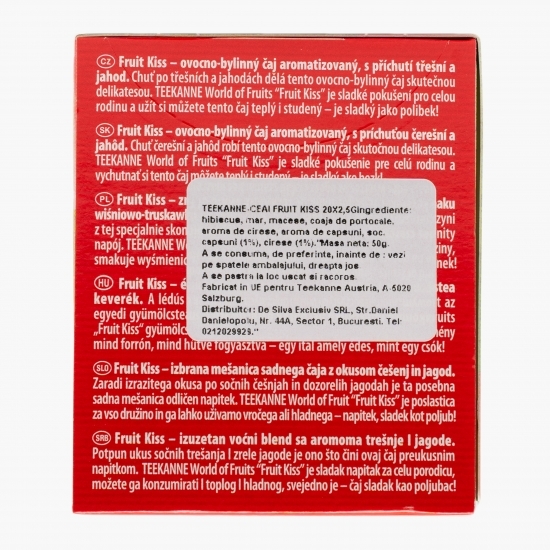 Ceai de fructe Fruit Kiss 20 plicuri