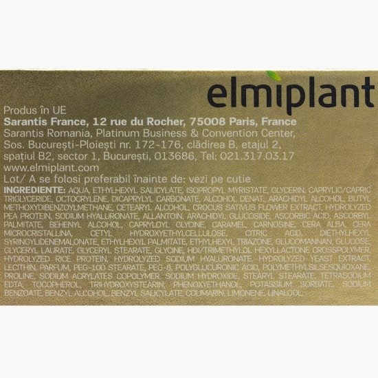 Cremă de zi antirid cu efect de umplure, Hyaluronic Gold, SPF 10, 50ml
