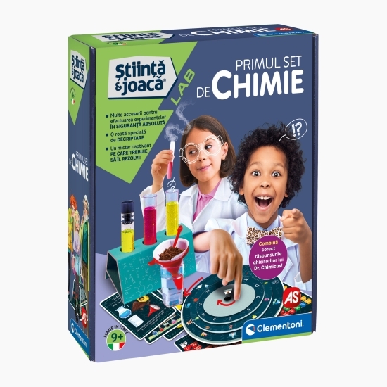 Primul set de chimie, +9 ani