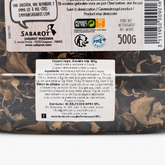 Ciuperci negre 500g
