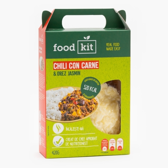 Chili con carne & orez jasmin 420g
