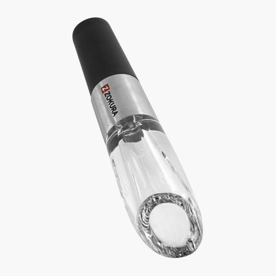 Dop aerator pentru turnarea vinului