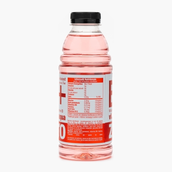 Apă cu vitamine B+ zero zahăr cu aromă de pepene roșu și lime 0.6l