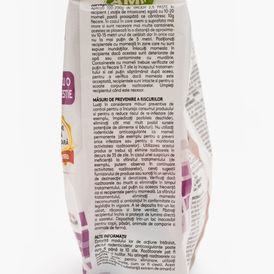 Momeală pentru șoareci sub formă de pastă proaspătă 100g