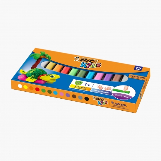 Set plastilină 12 culori
