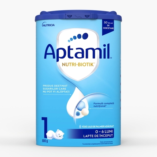 Lapte praf NUTRI-BIOTIK 1, 0-6 luni, Nutricia, 800g