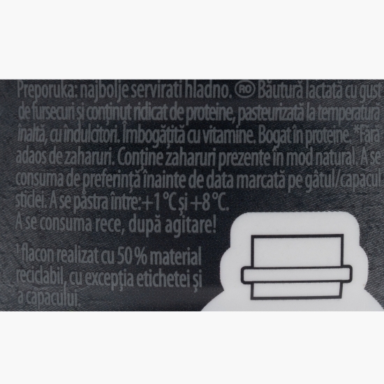 Băutură proteică din lapte cu gust de fursecuri, cu îndulcitori, 400g