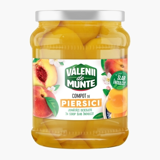 Compot de piersici 680g