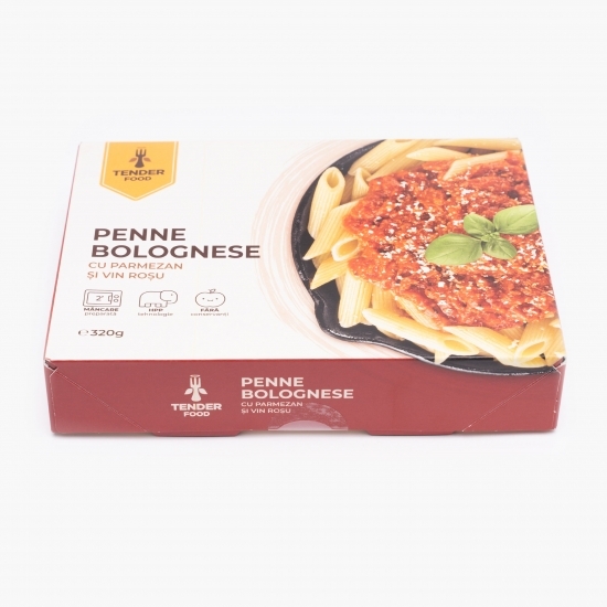 Penne Bolognese cu parmezan și vin 320g