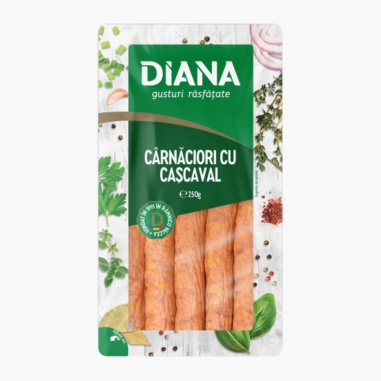 Cârnăciori cu cașcaval 250g