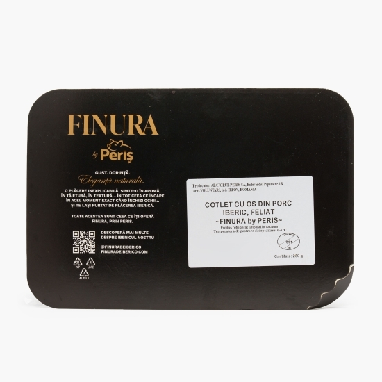 Cotlet cu os feliat din porc Iberic 250g