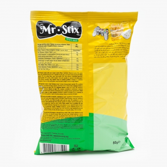 Snacks de cartofi cu aromă  de smântână și ceapă 50g