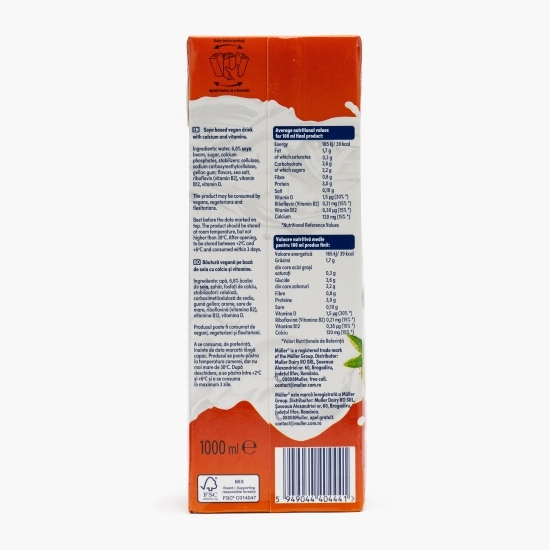 Băutură vegetală pe bază de soia Barista 1l