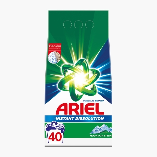 Detergent de rufe pudră Mountain Spring, 40 spălări, 3kg