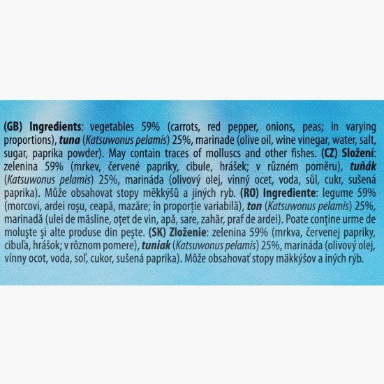 Salată de ton - mediteranean 150g