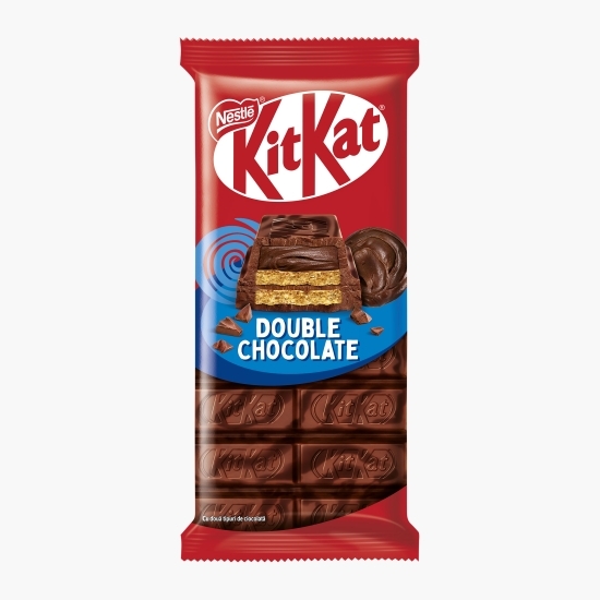 Ciocolată napolitană Double Chocolate 99g