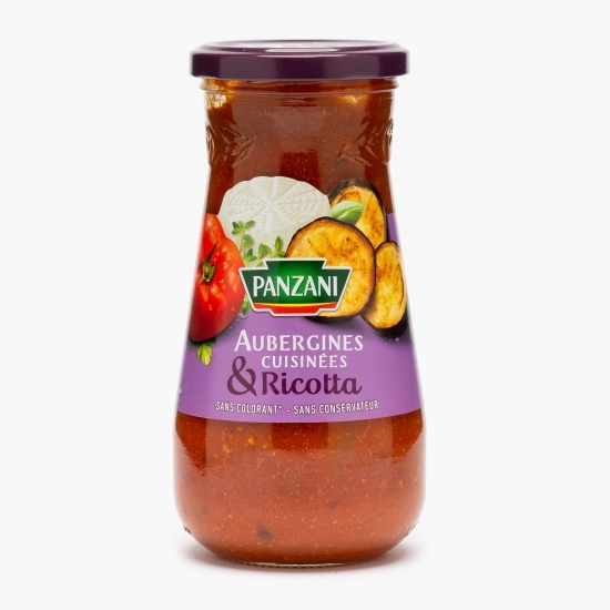 Sos de roșii cu vinete și ricotta pentru paste 400g