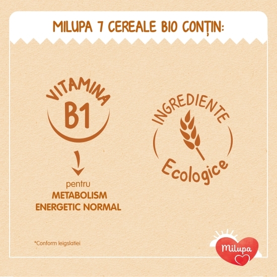7 cereale eco 250g, 8+ luni