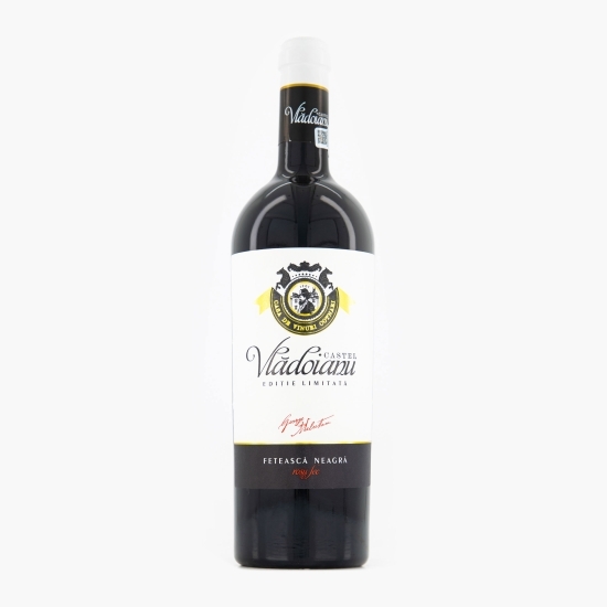 Vin roșu sec Fetească Neagră, 13%, 0.75l