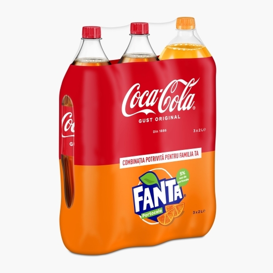 Băutură carbogazoasă cola 3x2l
