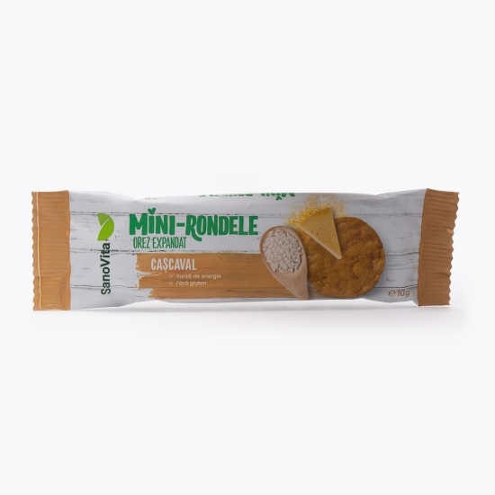 Mini-rondele din orez cu cașcaval 10g