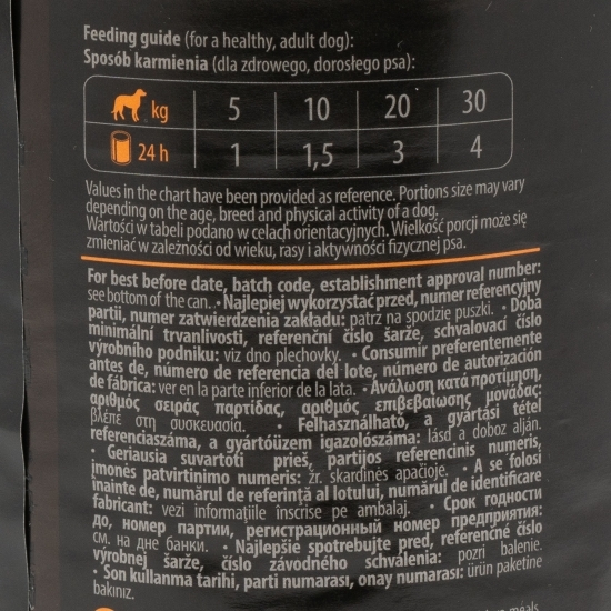 Hrană umedă pentru câini, 400g, cu carne de prepeliță