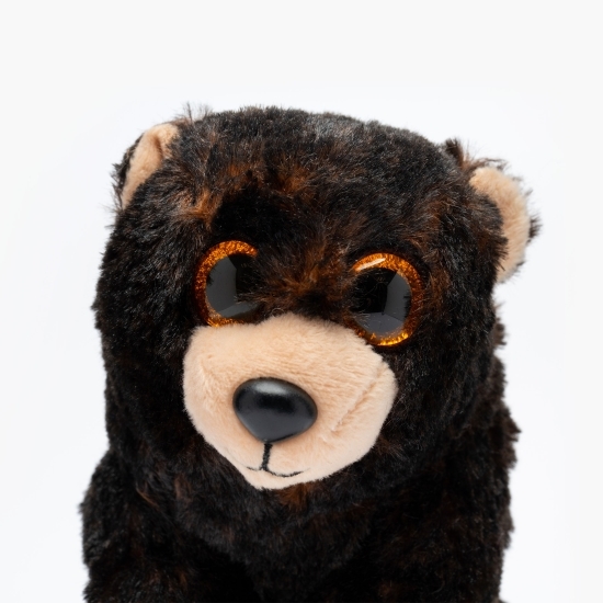 Jucărie de pluș, Urs Negru, 15cm