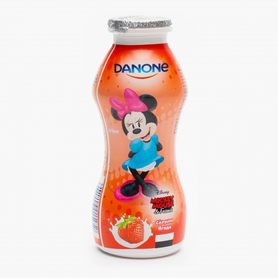 Iaurt Disney de băut cu gust de căpșuni 190g