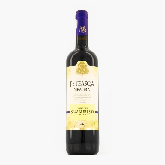 Vin roșu sec Fetească Neagră, 14.5%, 0.75l