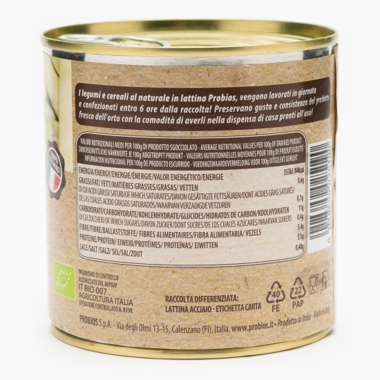 Fasole albă cannellini prefiartă eco 400g