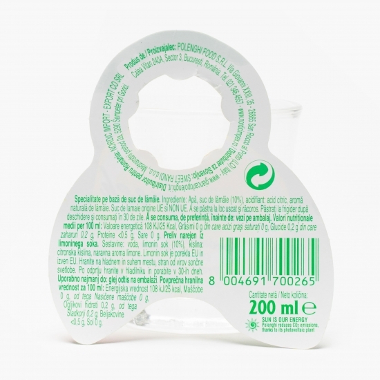 Specialitate pe bază de suc de lămâie 200ml