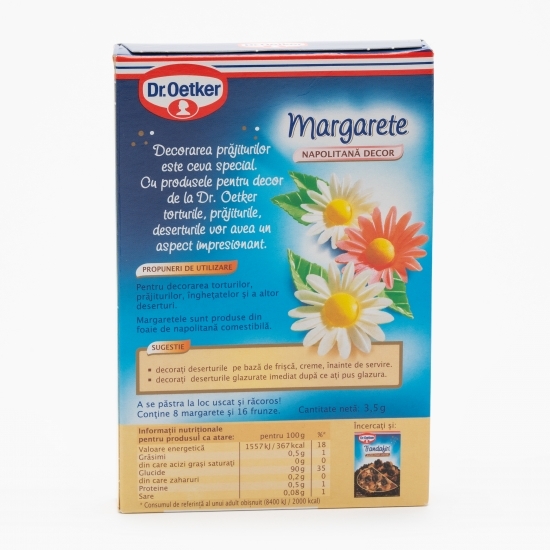 Margarete din foaie de napolitană pentru decor 3.5g