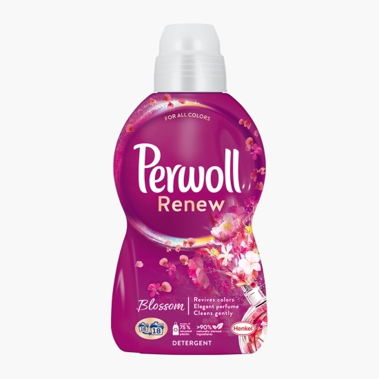 Detergent de rufe lichid Renew Blossom, 18 spălări, 990ml