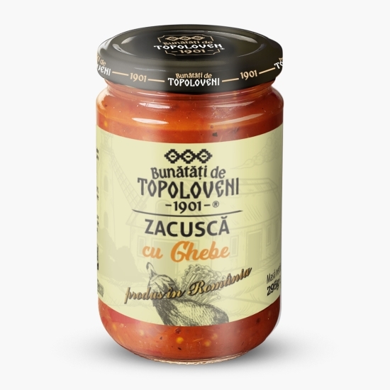 Zacuscă cu ghebe 295g