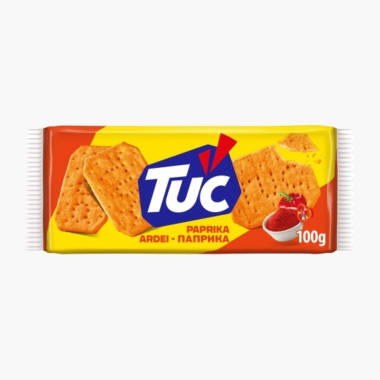 Biscuiți sărați cu paprika 100g