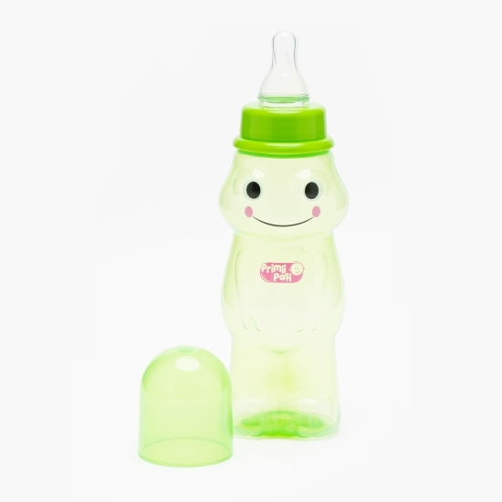 Biberon formă broască verde, +0 luni, 250ml