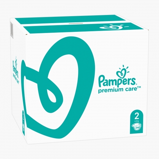 Scutece Premium Care XXL Box mărimea 2, 4-8kg, 240 buc