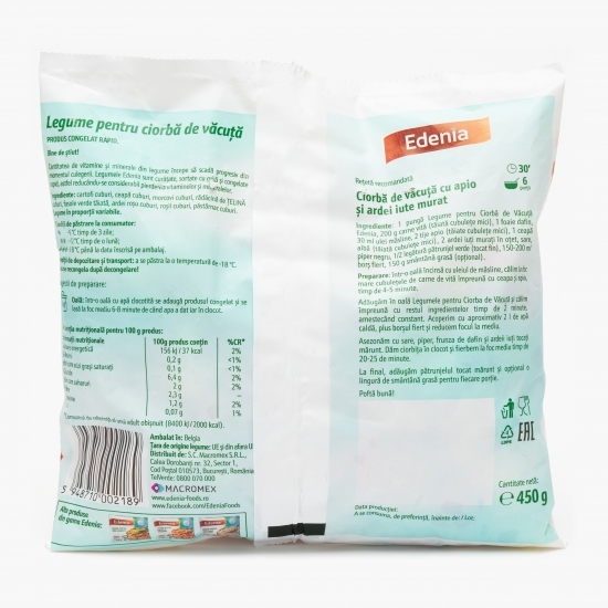 Amestec pentru ciorbă de văcuță 450g