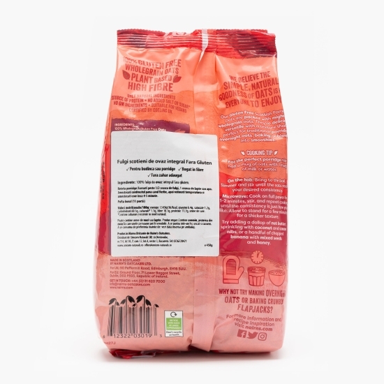 Porridge fulgi de ovăz integral fără gluten 450g