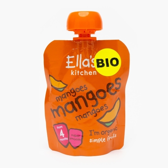 Piure ecologic de mango, +4 luni, 70g