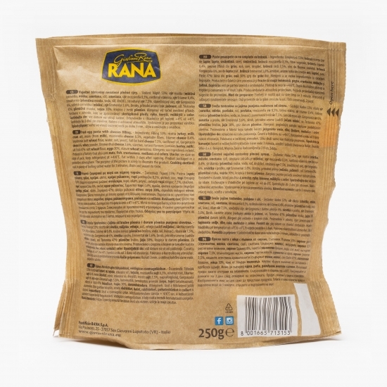 Paste proaspete Ravioli umplute cu 4 tipuri de brânză 250g