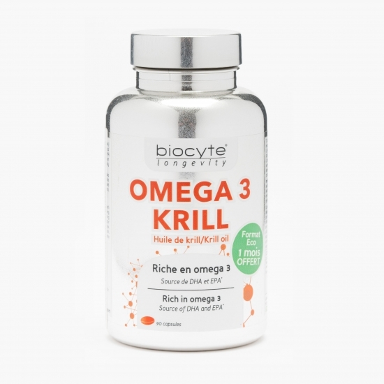 Omega 3 Krill 90 capsule Prospețime și varietate Freshful.ro
