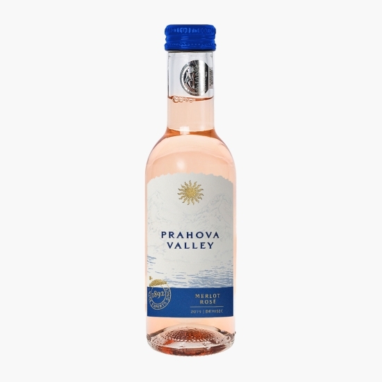 Vin rose demisec Merlot, 13.5%, 0.187l